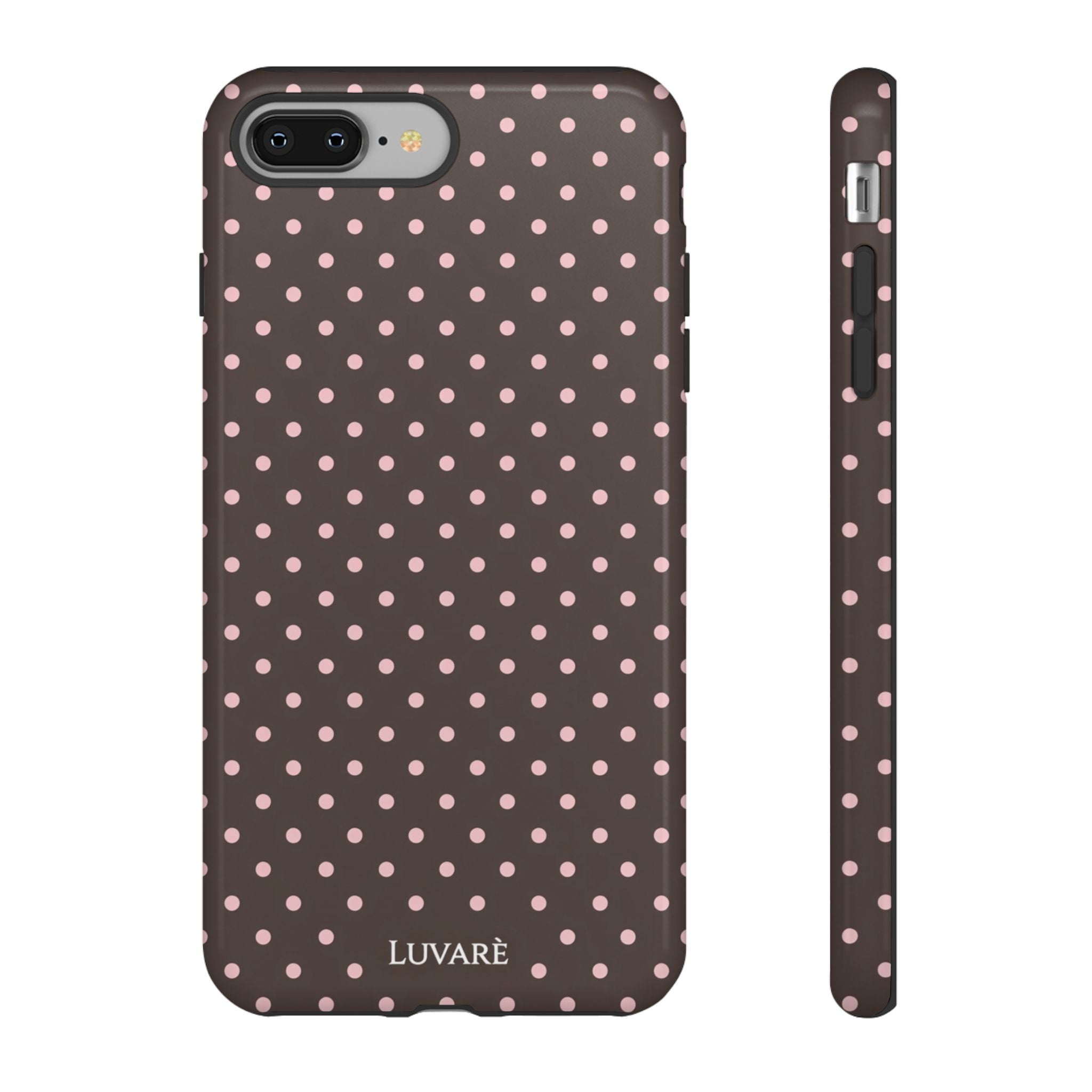 Brown Polka Dot Phone Case