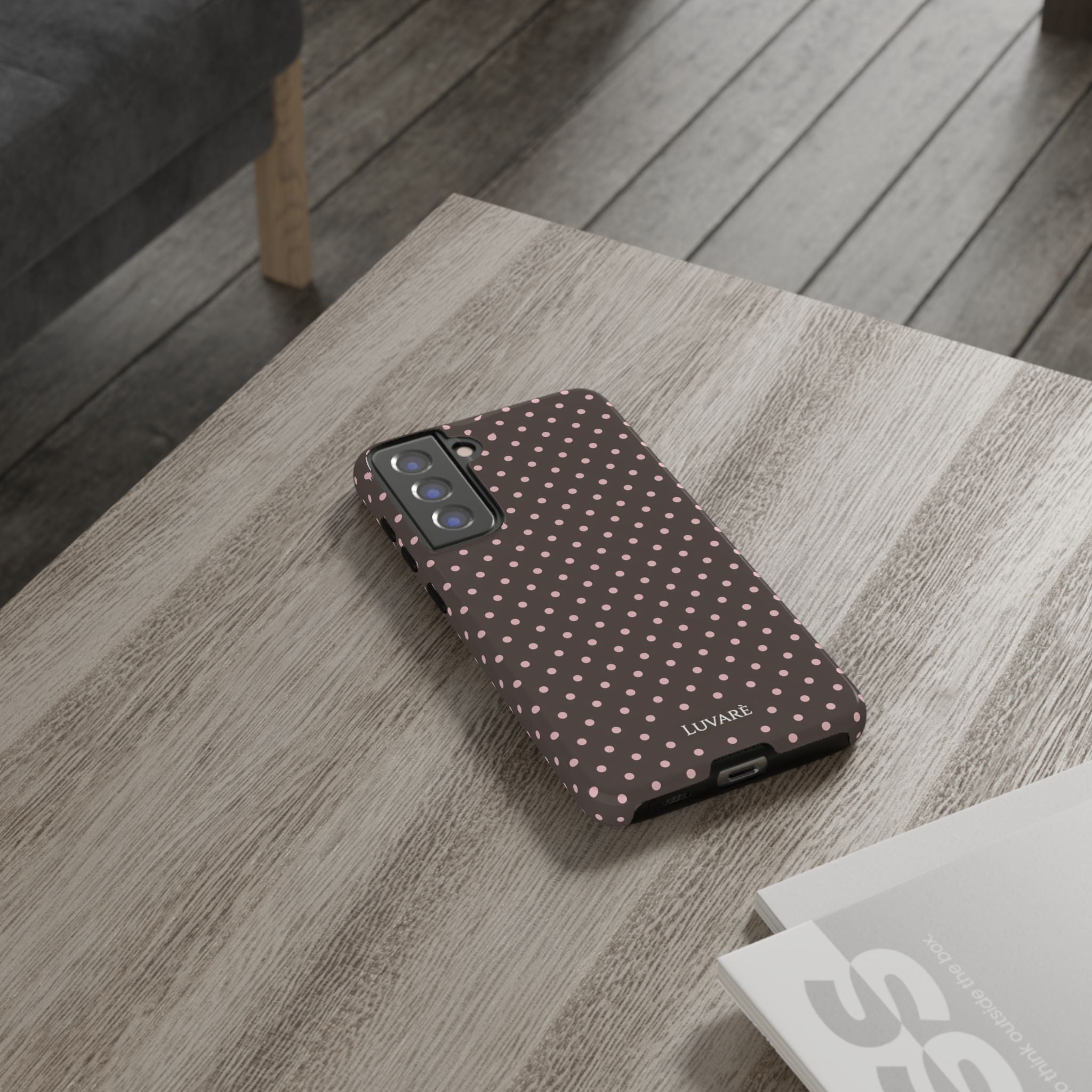 Brown Polka Dot Phone Case