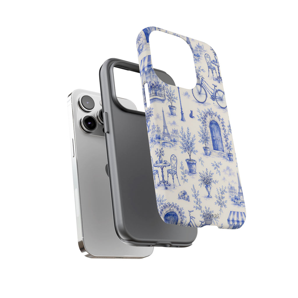 Paris Blue Toile Case