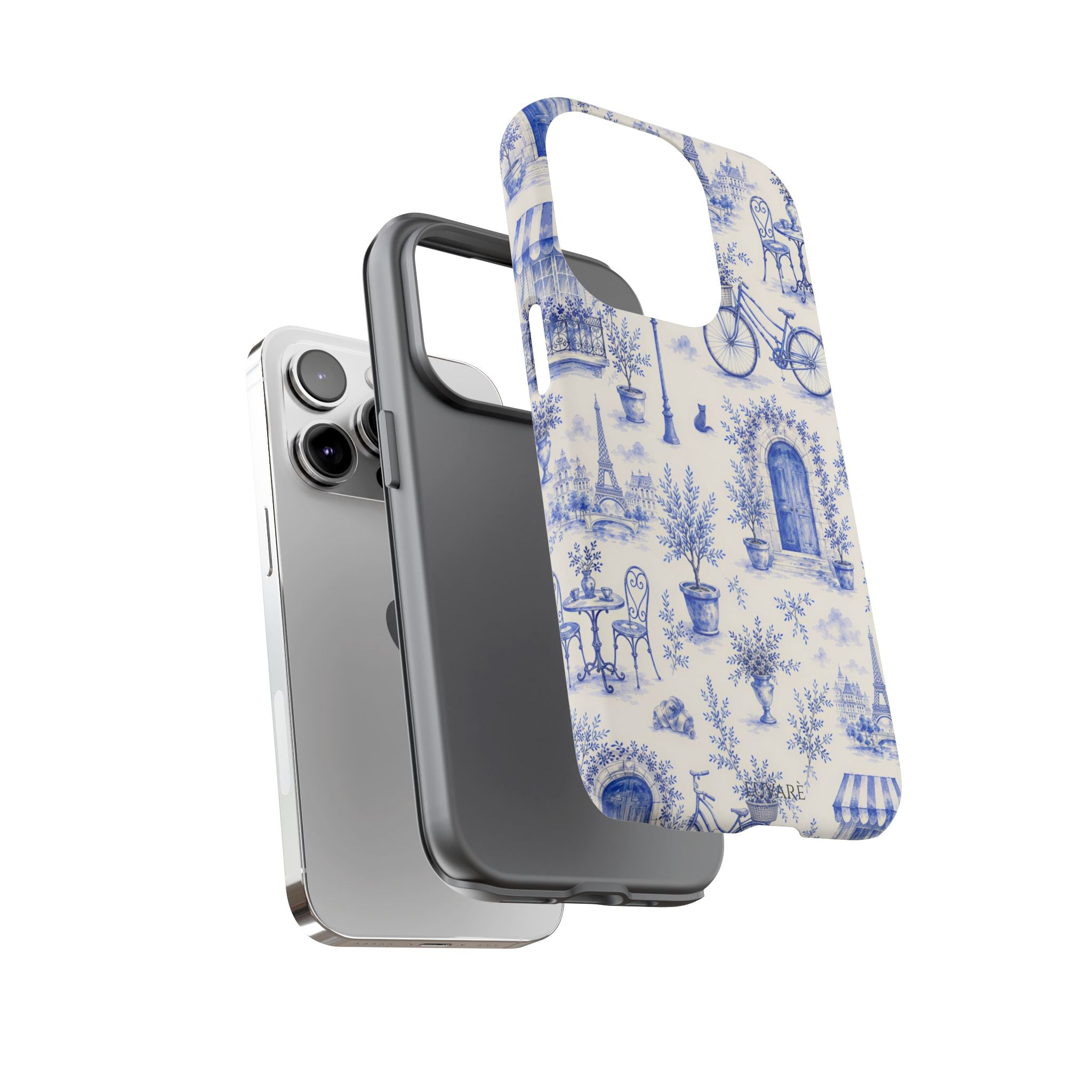 Paris Blue Toile Case