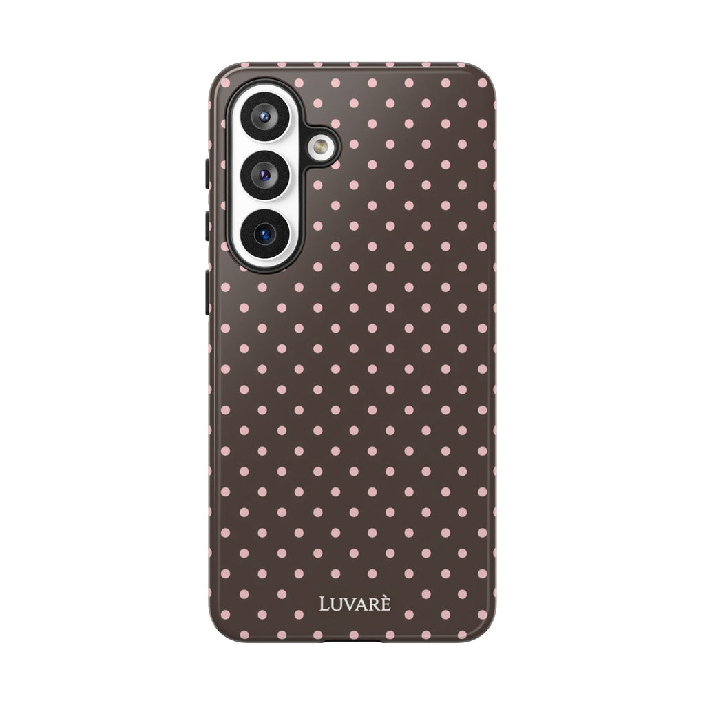Brown Polka Dot Phone Case