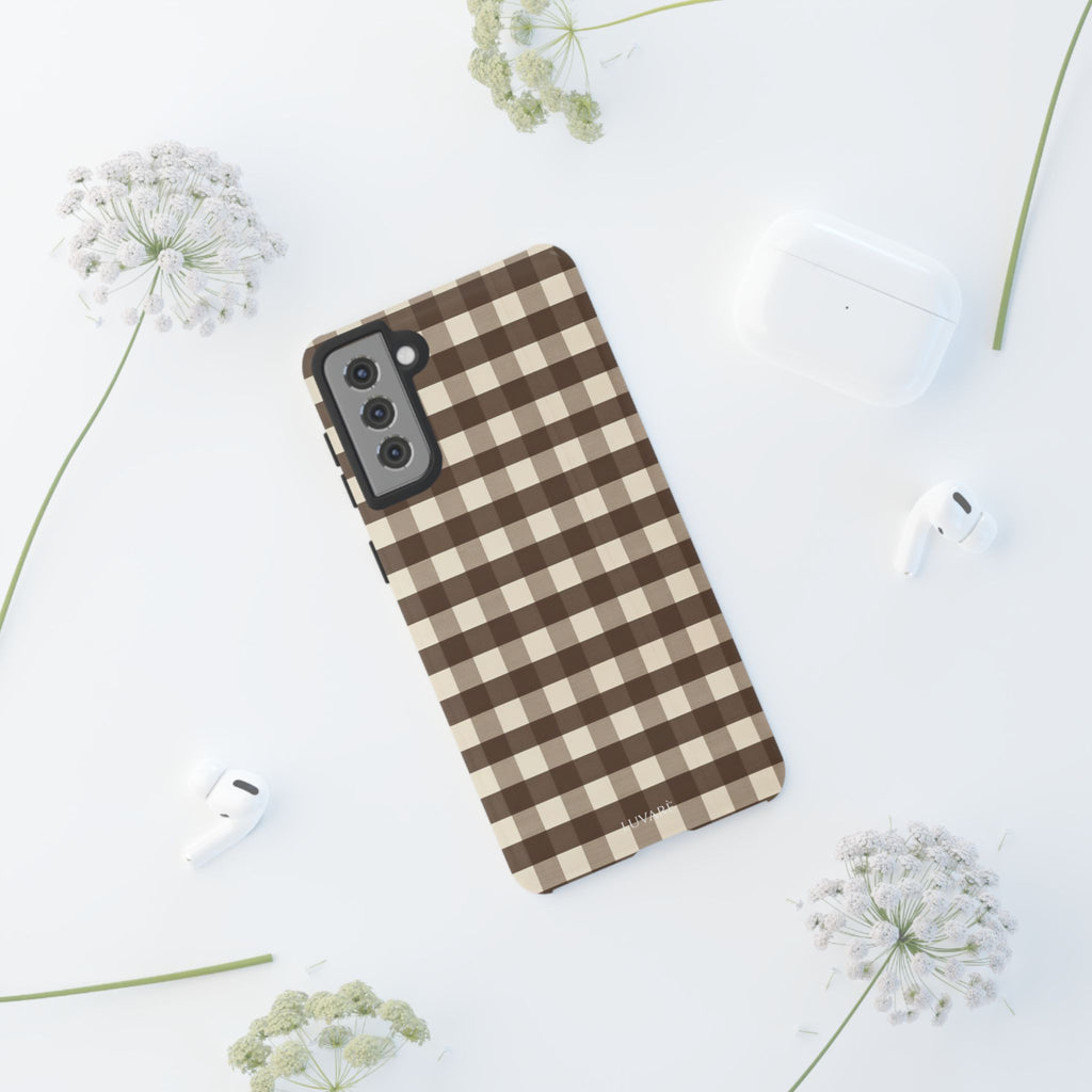 Brown Buffalo Plaid Case