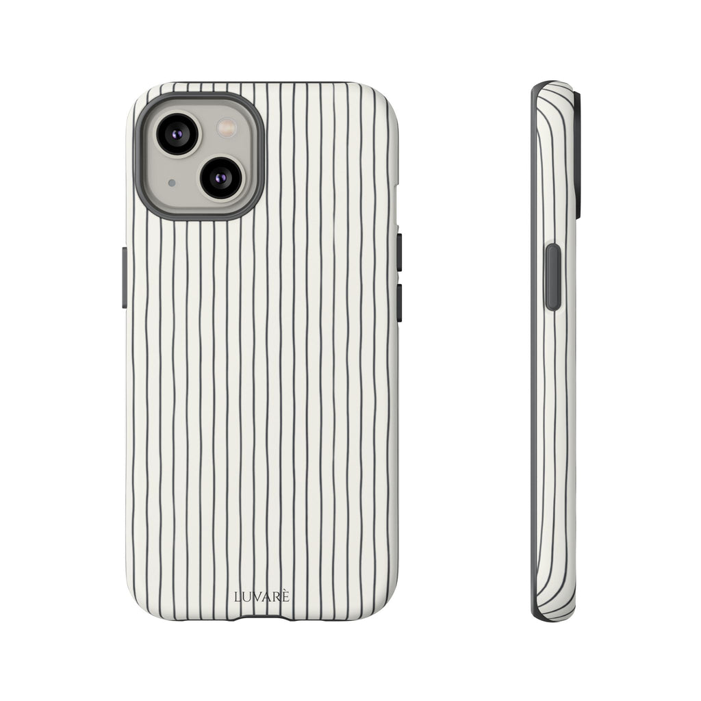 Black Pinstripe Case