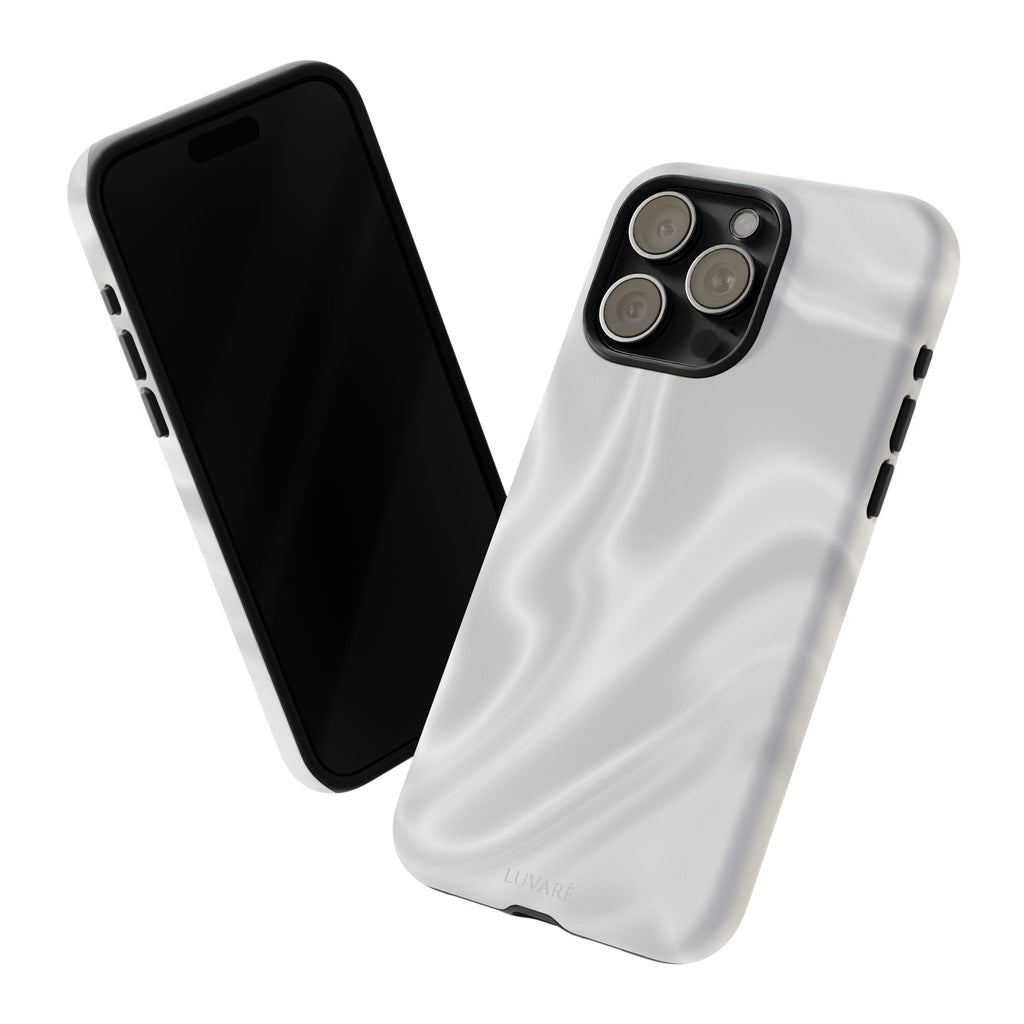 Pearl Marble Tough Phone Case — Durable Slim Impact Protection