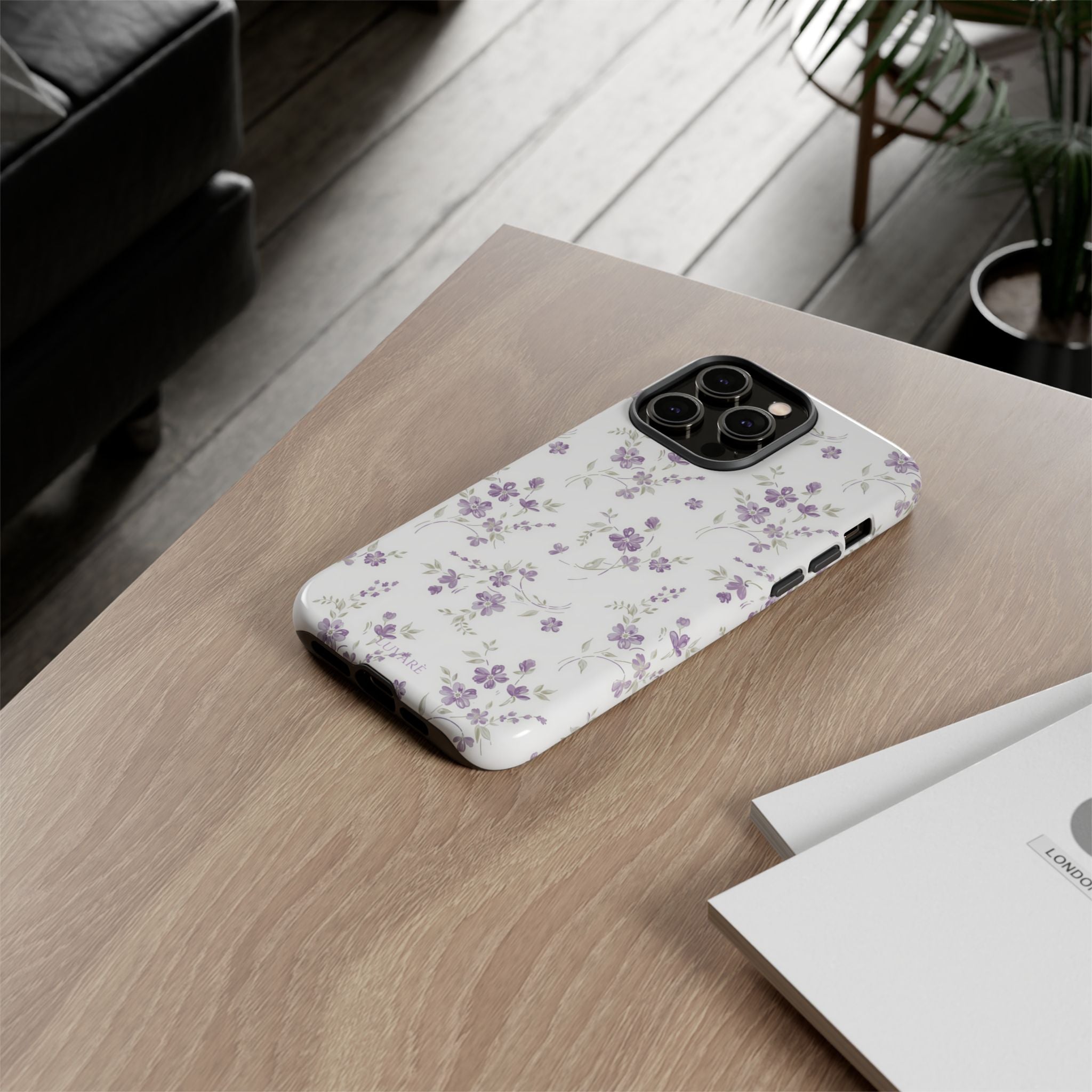 Floral Lavender Case