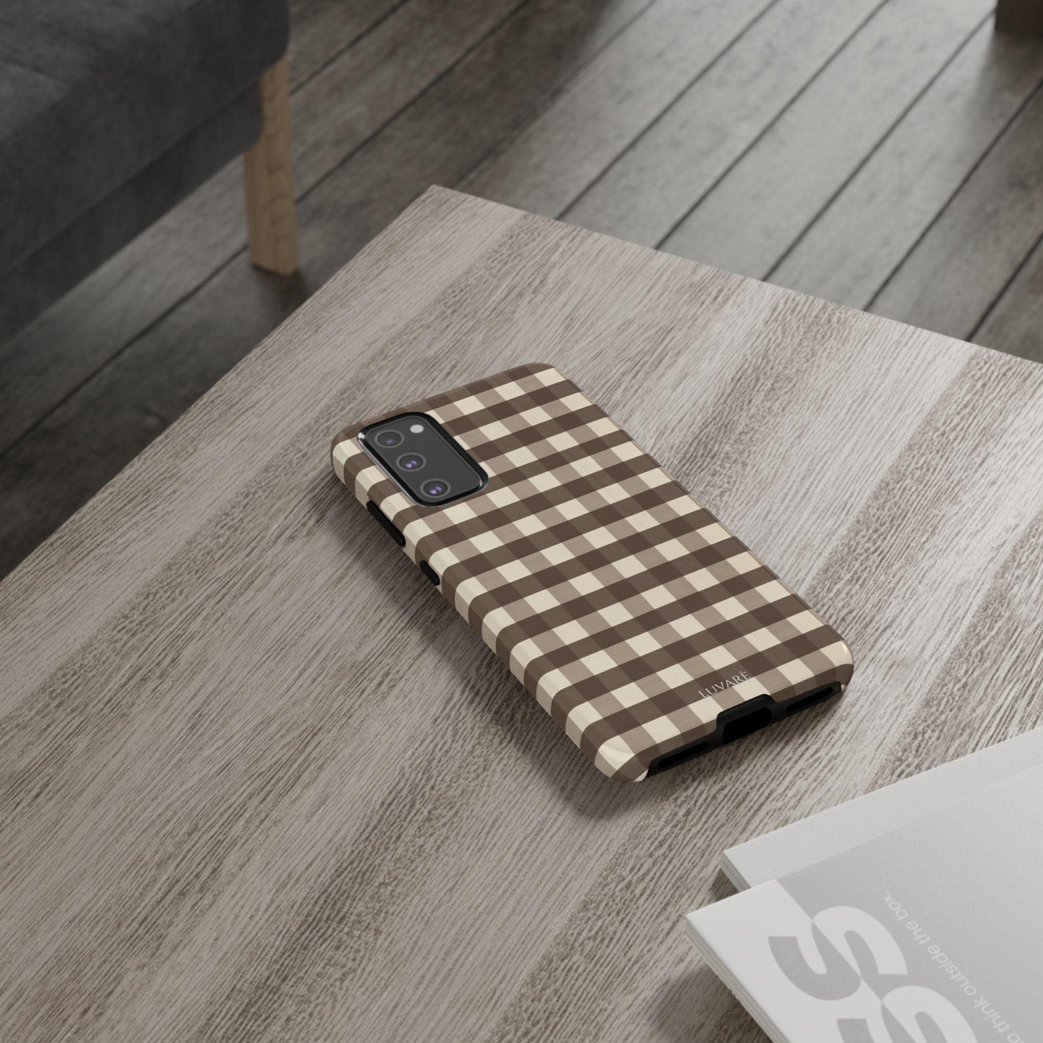 Brown Buffalo Plaid Case