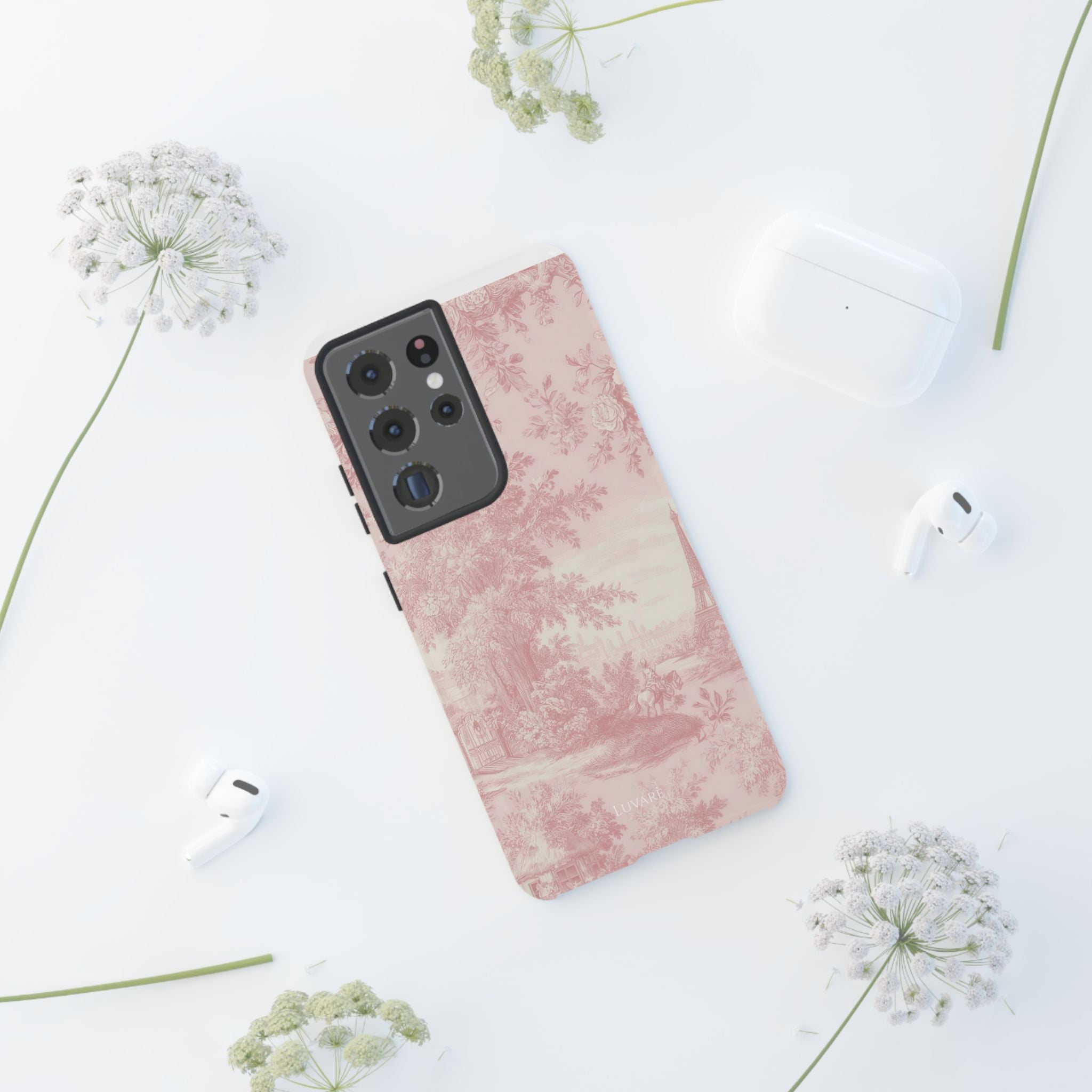Pink Vintage Toile Case