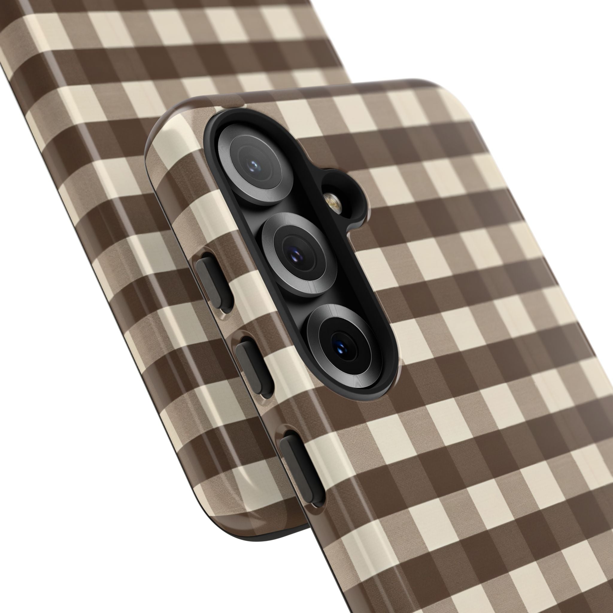 Brown Buffalo Plaid Case