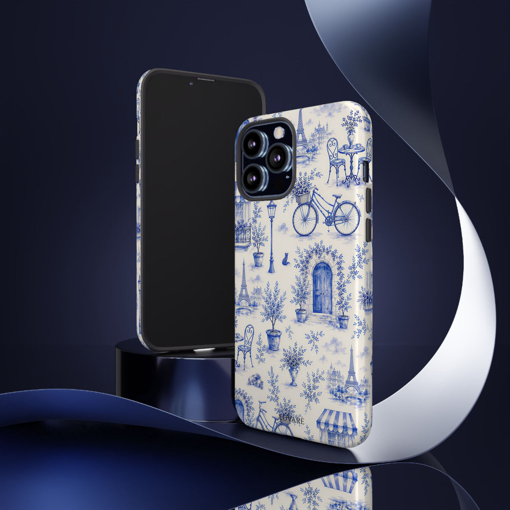 Paris Blue Toile Case