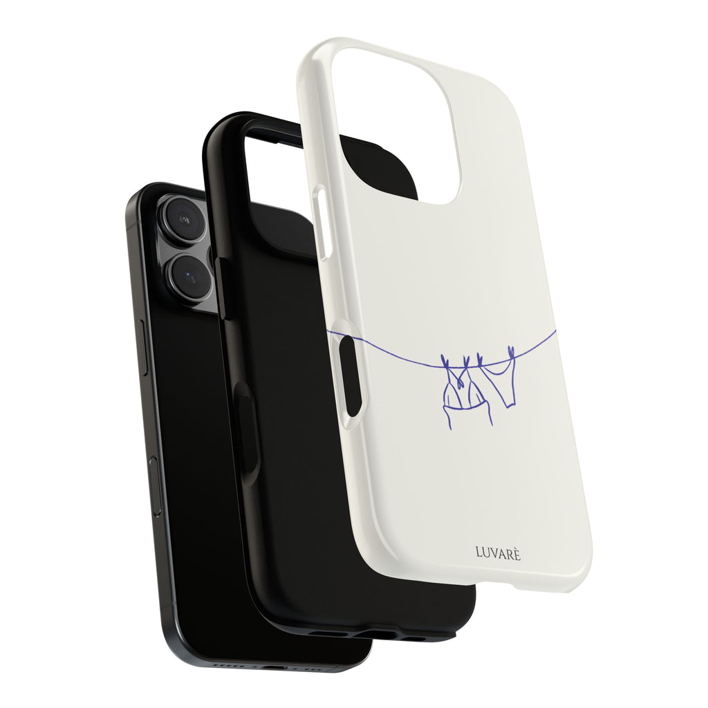 Blue Line Bikini Case