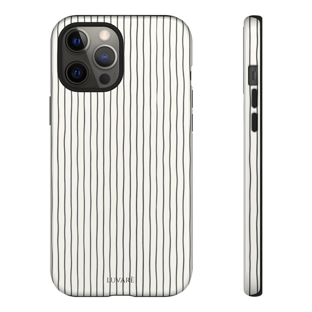 Black Pinstripe Case