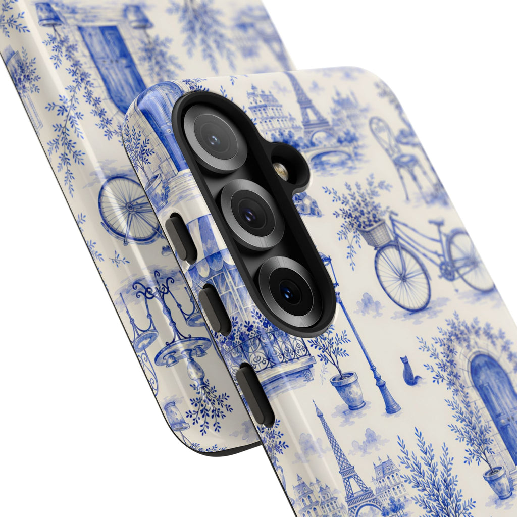 Paris Blue Toile Case