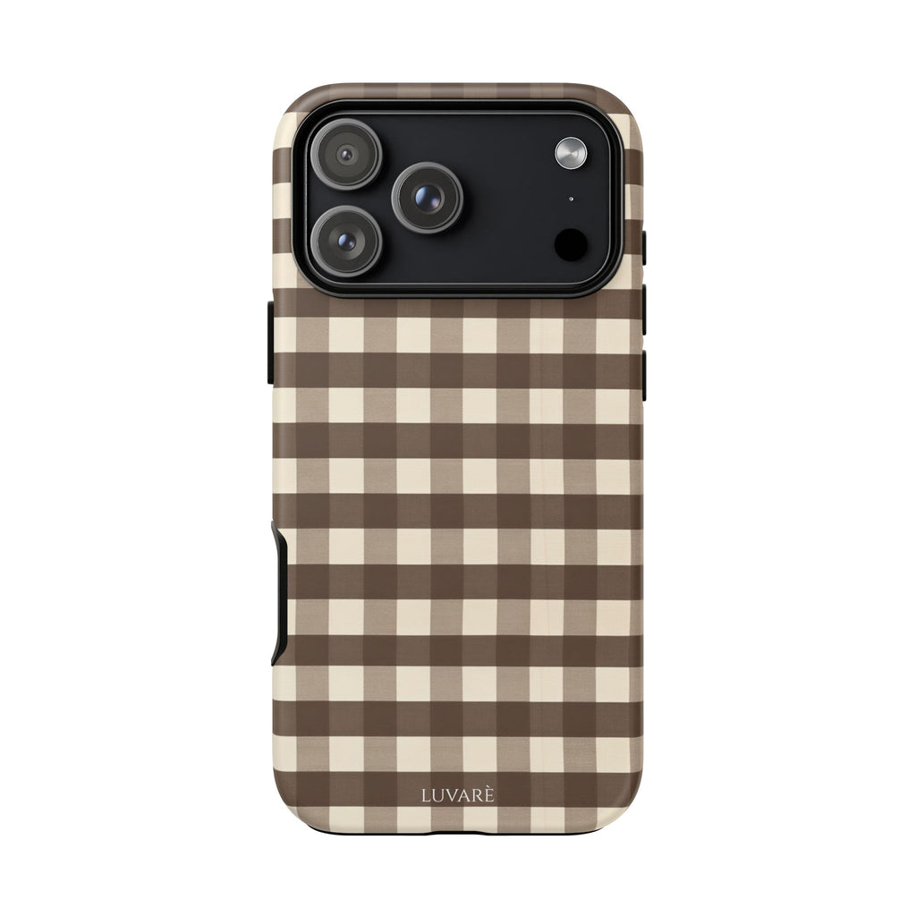 Brown Buffalo Plaid Case