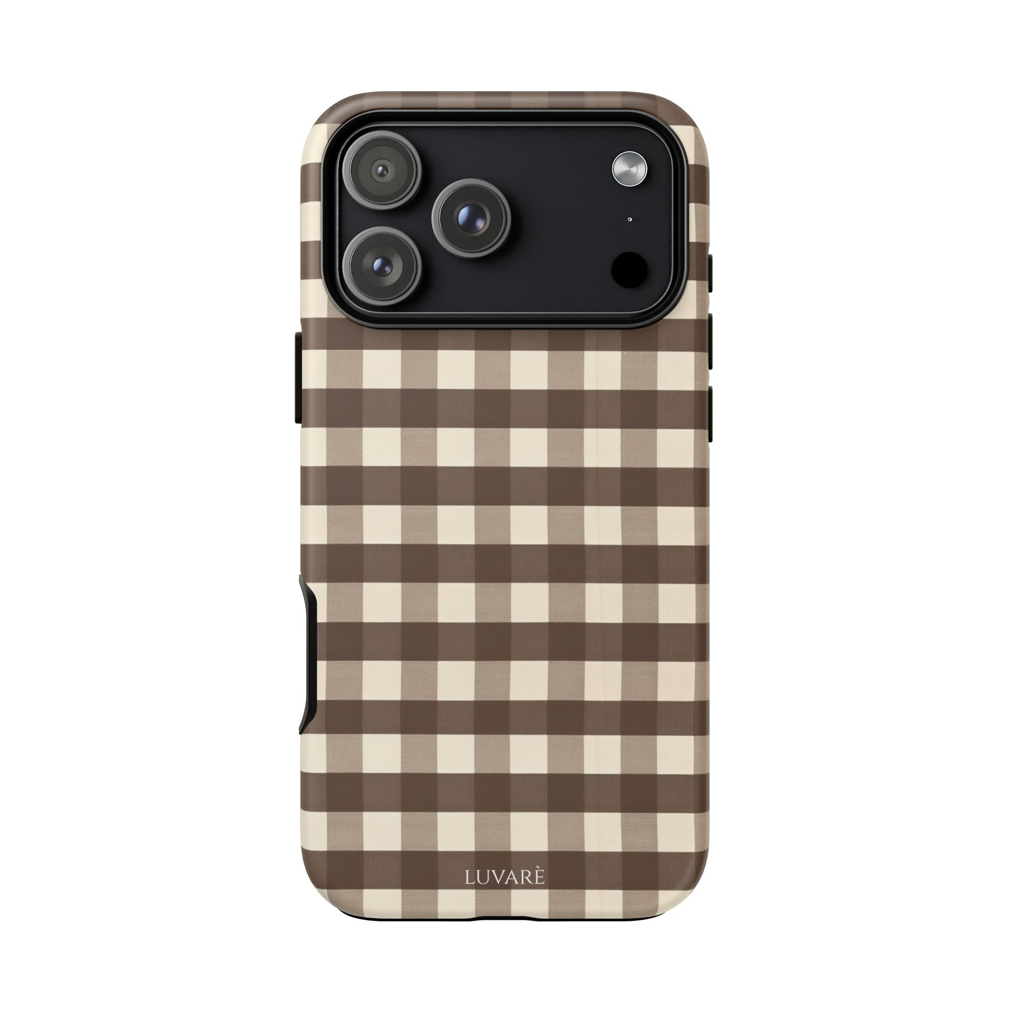 Brown Buffalo Plaid Case