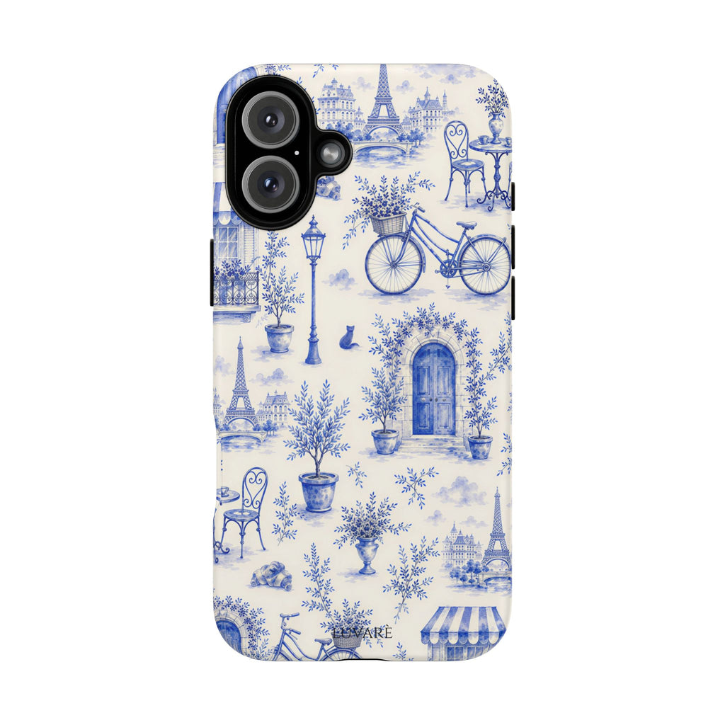 Paris Blue Toile Case