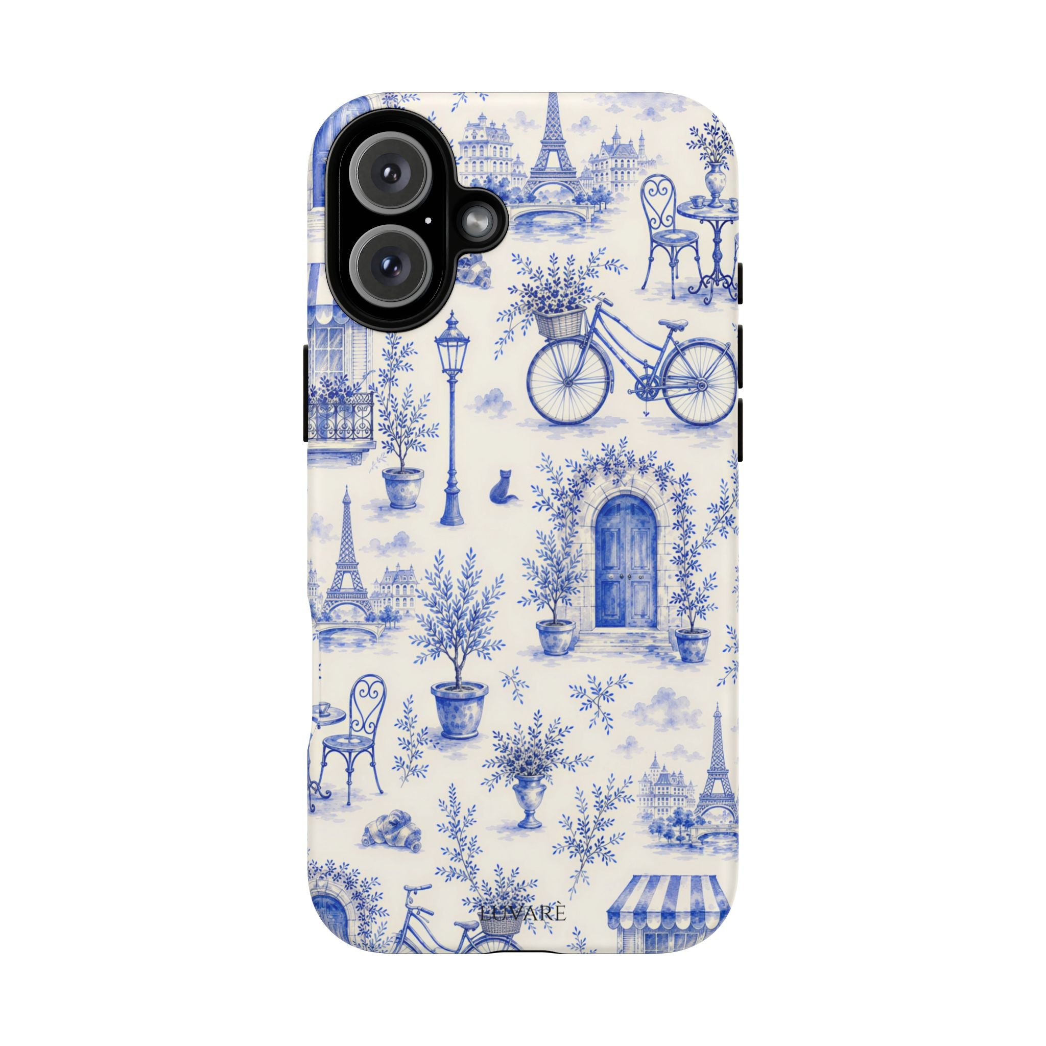 Paris Blue Toile Case