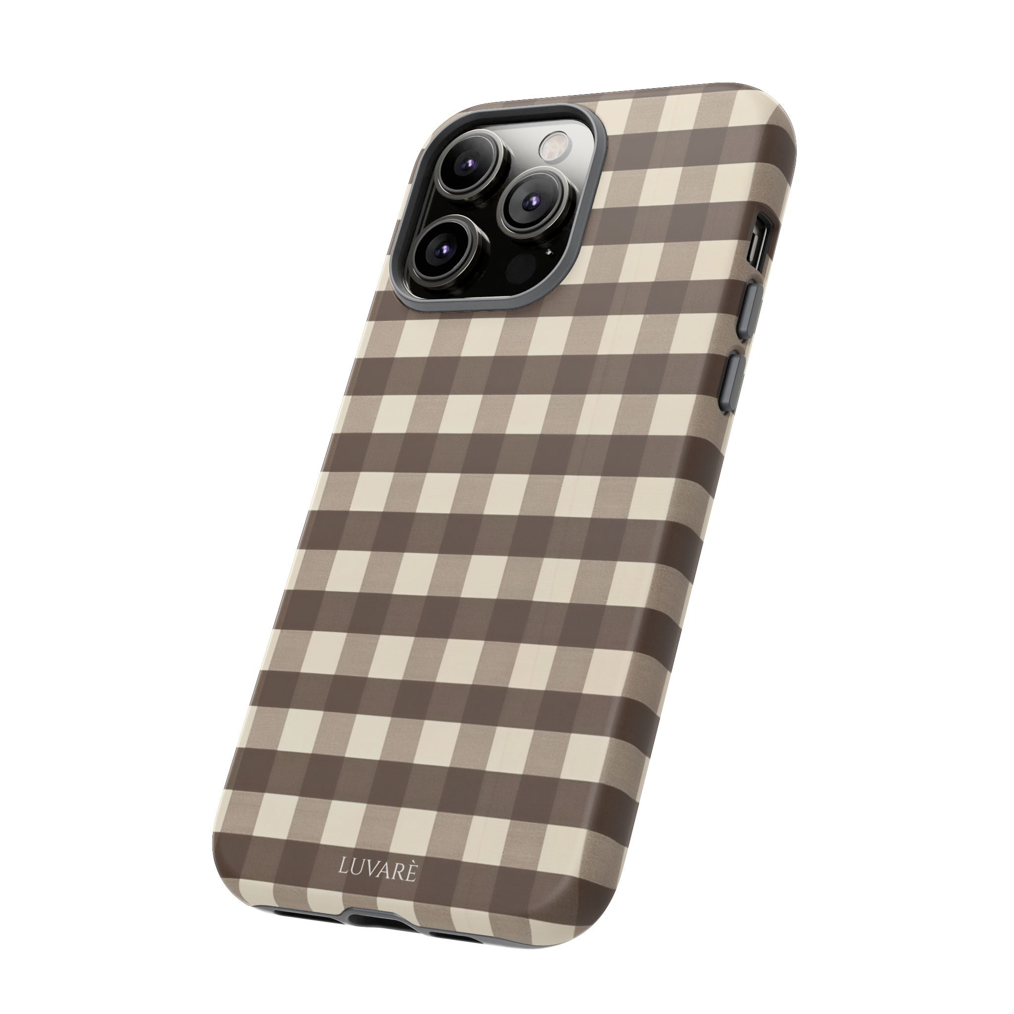Brown Buffalo Plaid Case