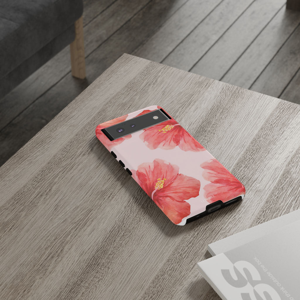 Watercolour Island Floral Hibiscus Case