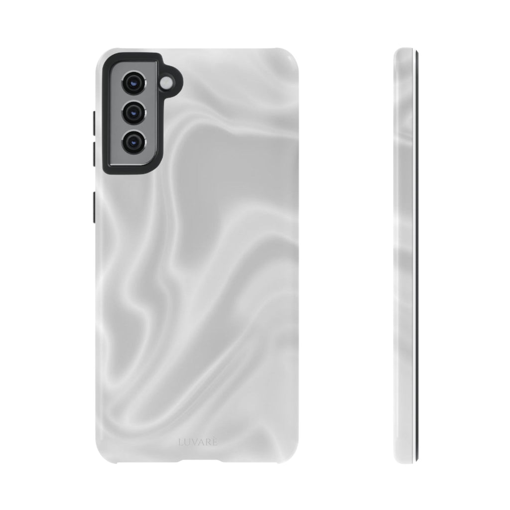 Pearl Marble Tough Phone Case — Durable Slim Impact Protection