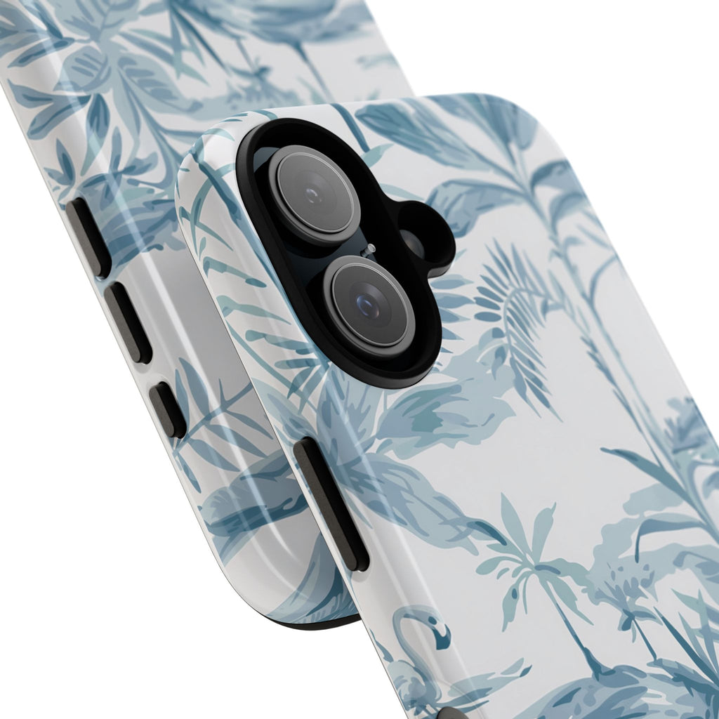 Tropical Palm Toile Case