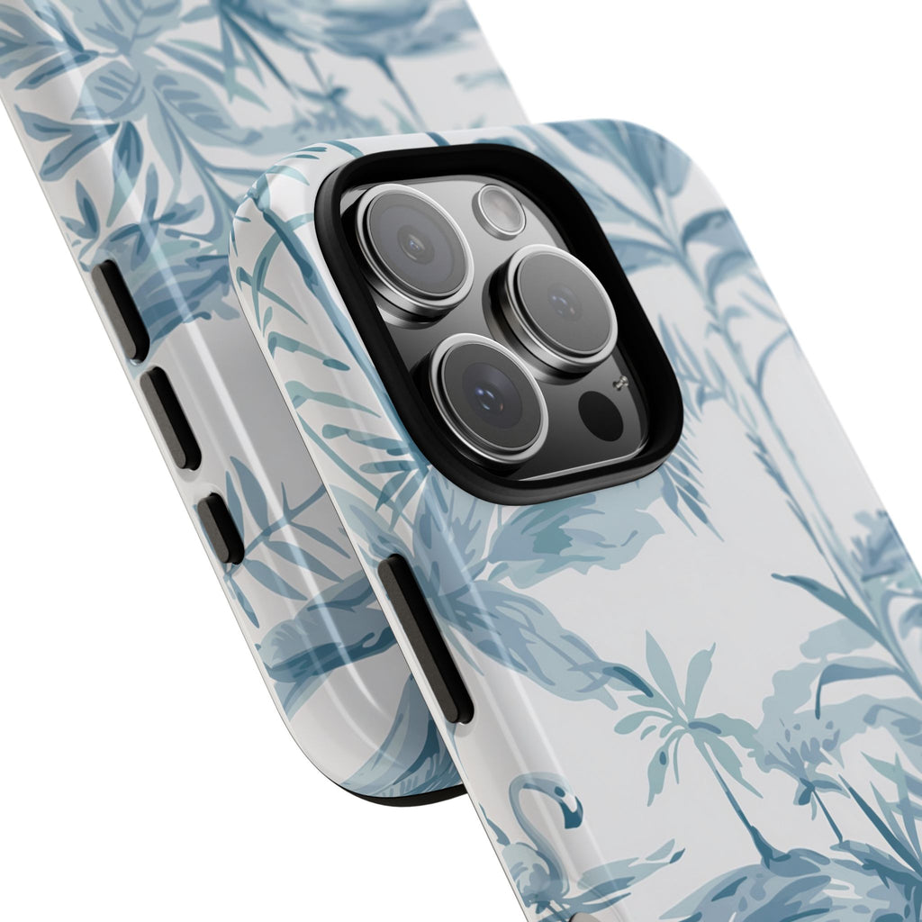 Tropical Palm Toile Case