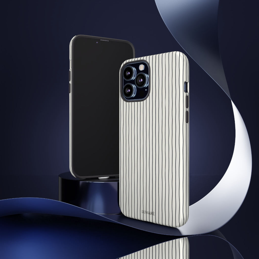 Black Pinstripe Case