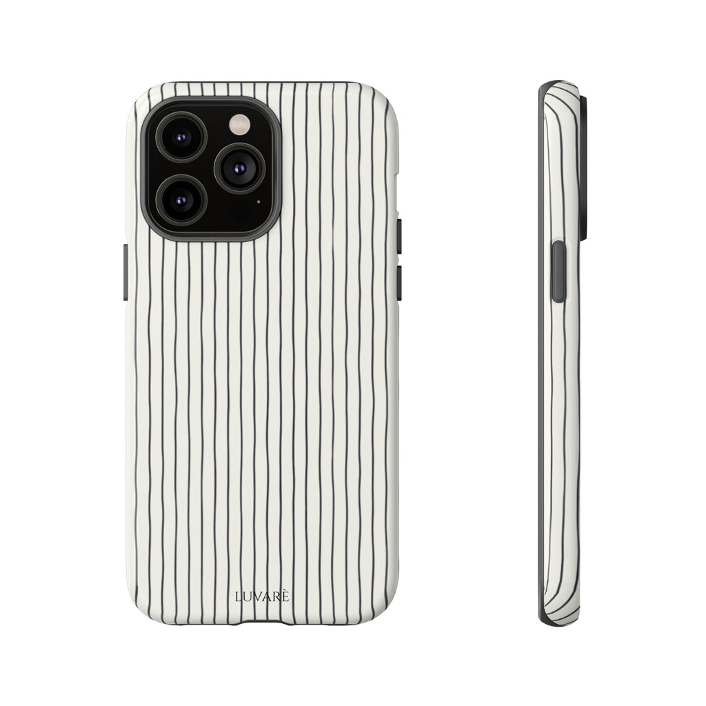 Black Pinstripe Case