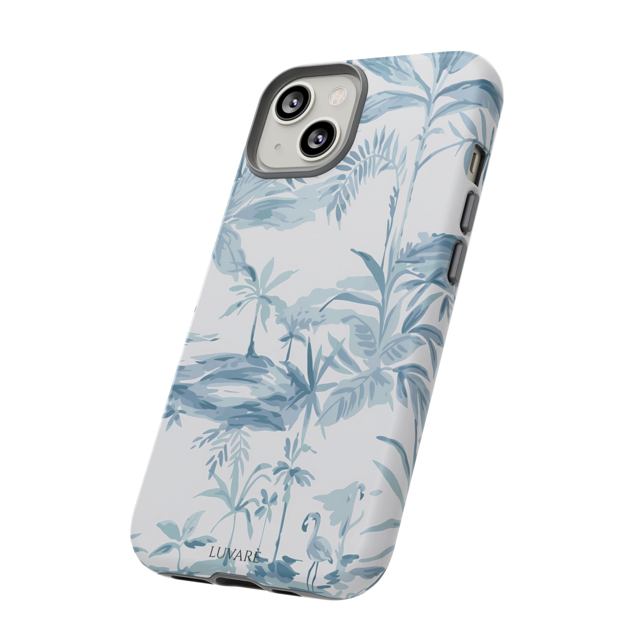 Tropical Palm Toile Case