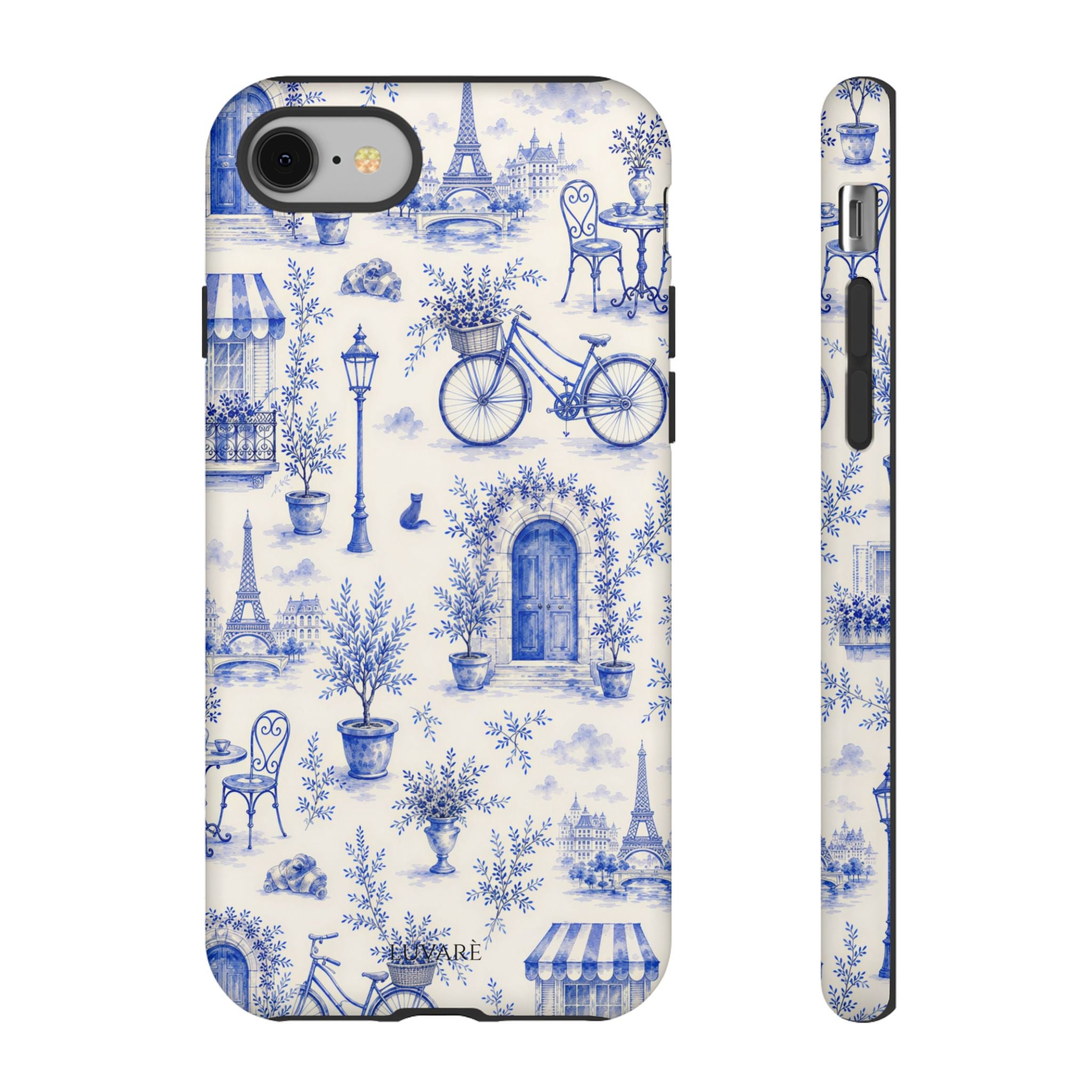 Paris Blue Toile Case