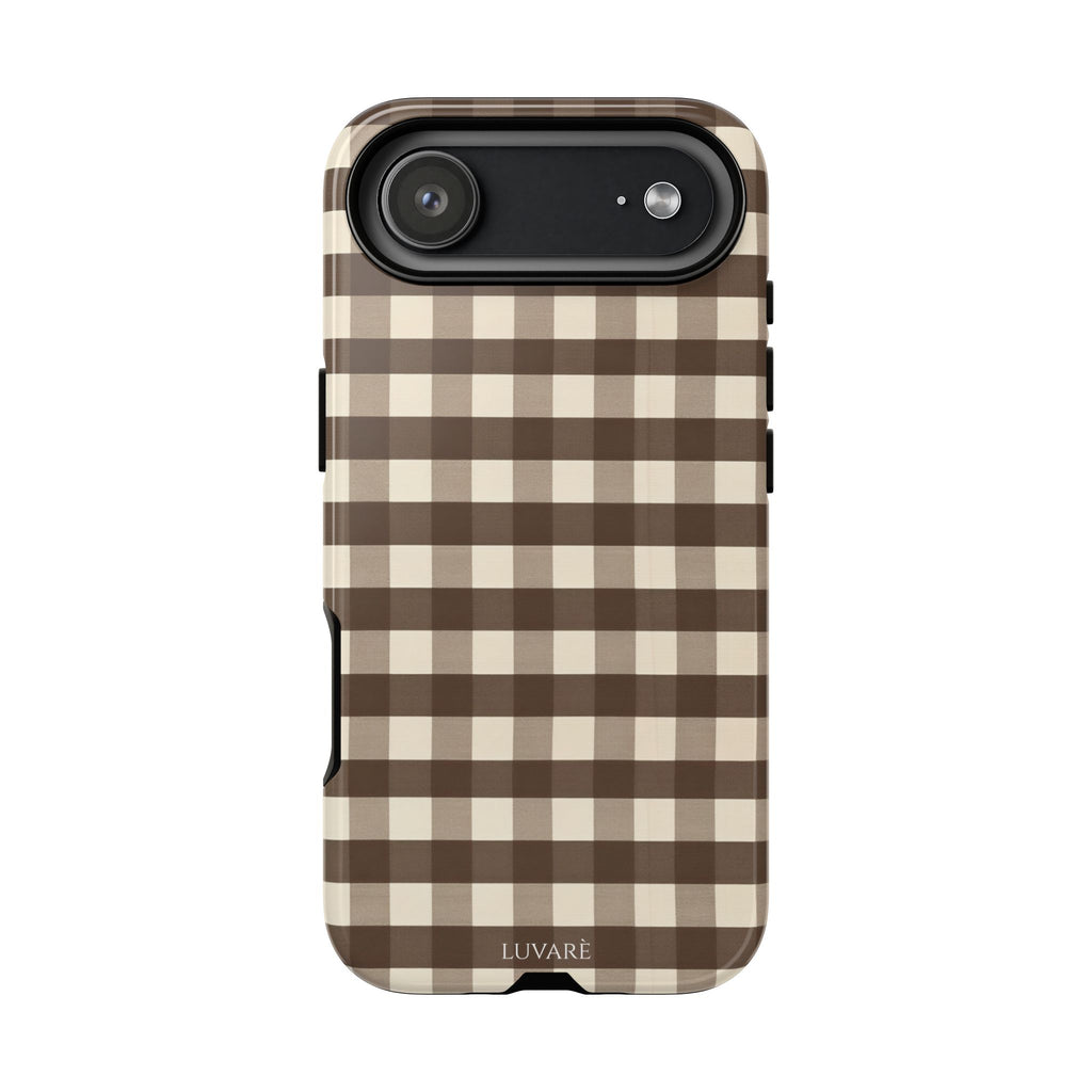 Brown Buffalo Plaid Case
