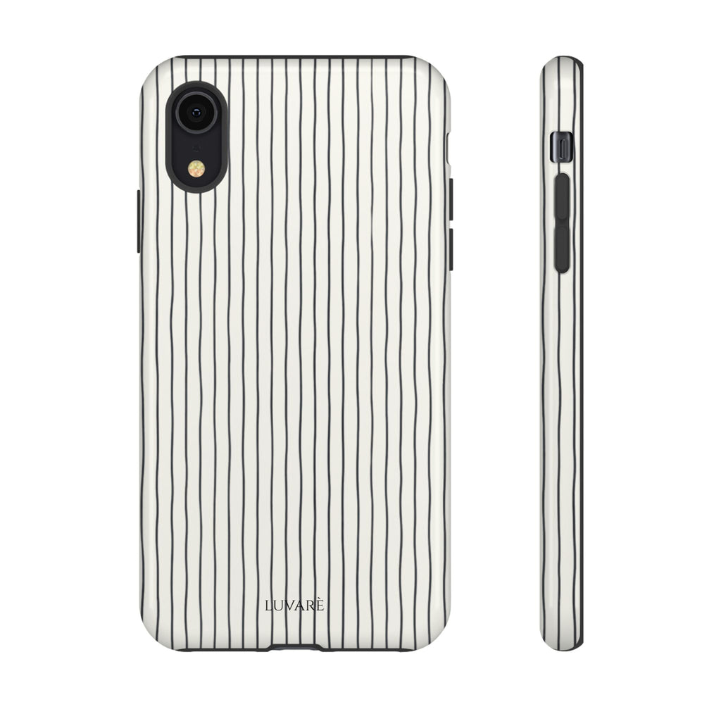 Black Pinstripe Case
