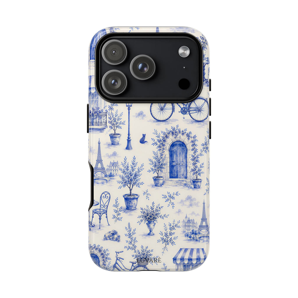 Paris Blue Toile Case