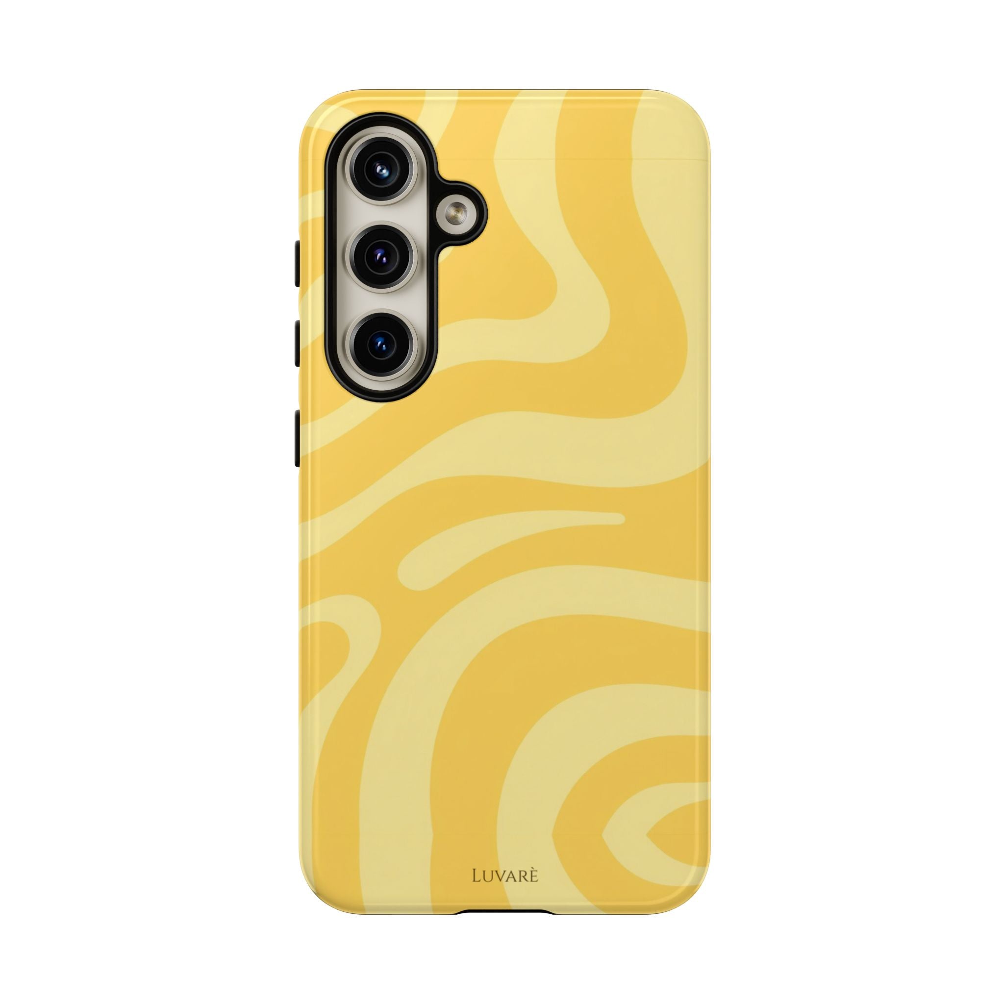 Yellow Retro Swirl Case