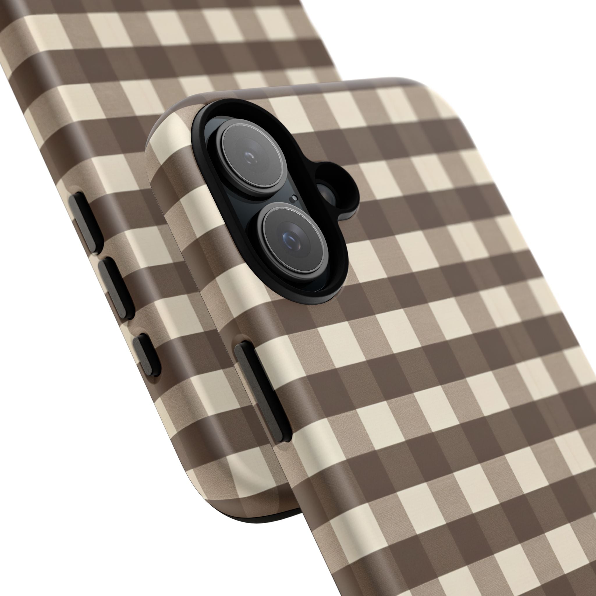 Brown Buffalo Plaid Case
