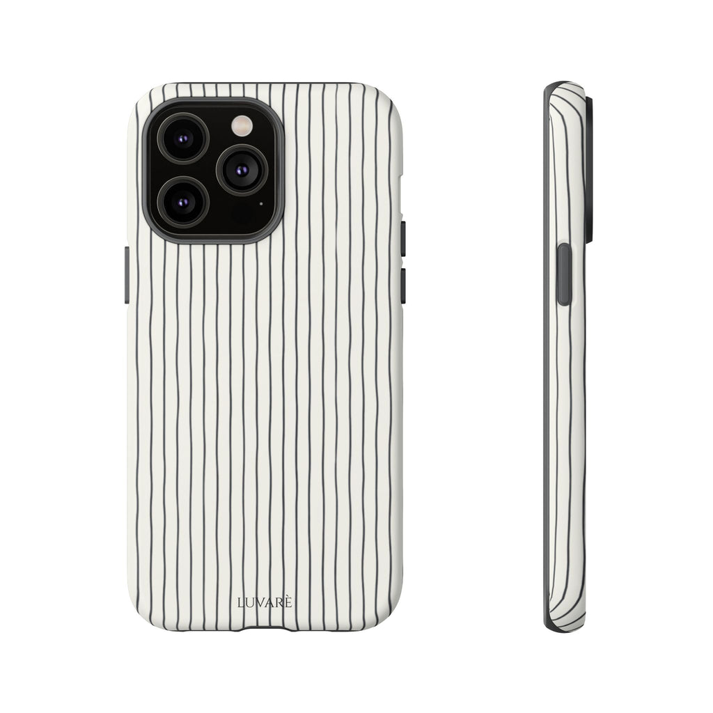 Black Pinstripe Case