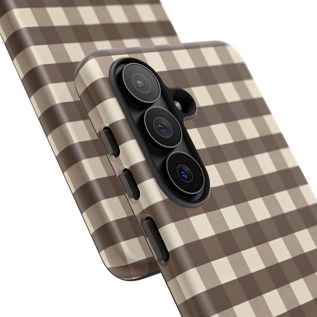 Brown Buffalo Plaid Case