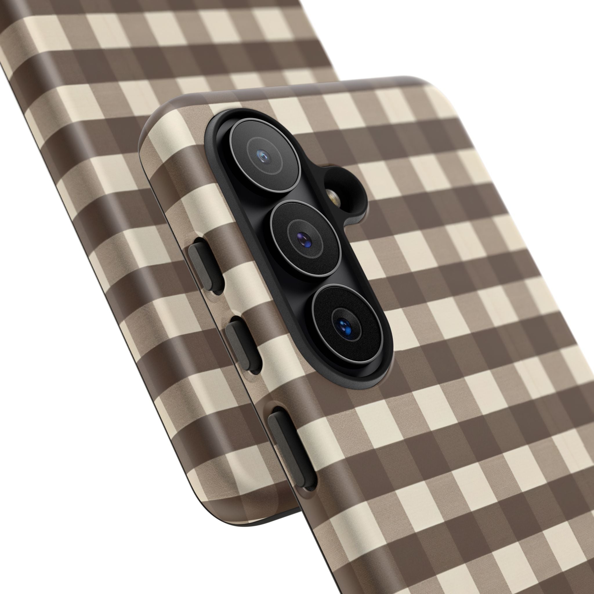 Brown Buffalo Plaid Case