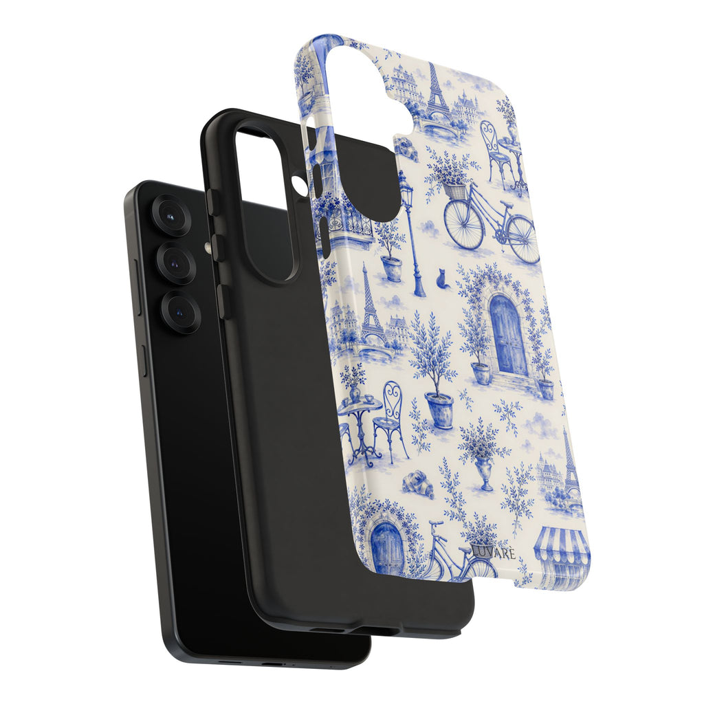Paris Blue Toile Case