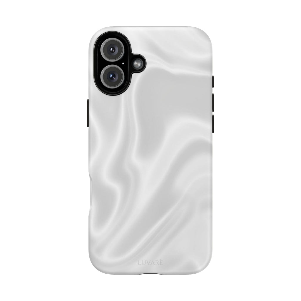 Pearl Marble Tough Phone Case — Durable Slim Impact Protection