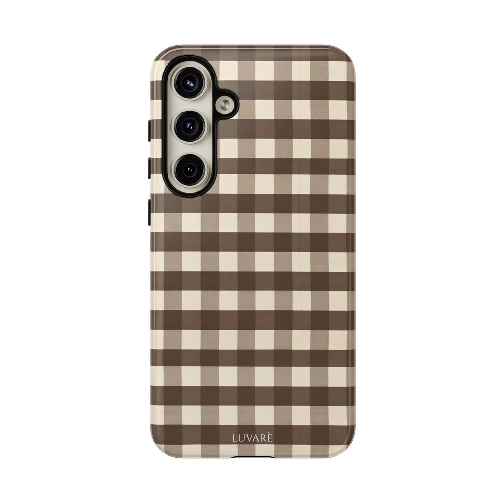 Brown Buffalo Plaid Case