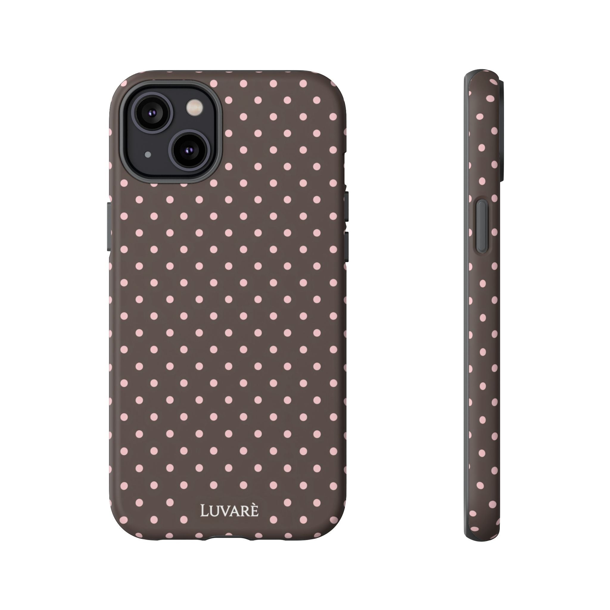 Brown Polka Dot Phone Case