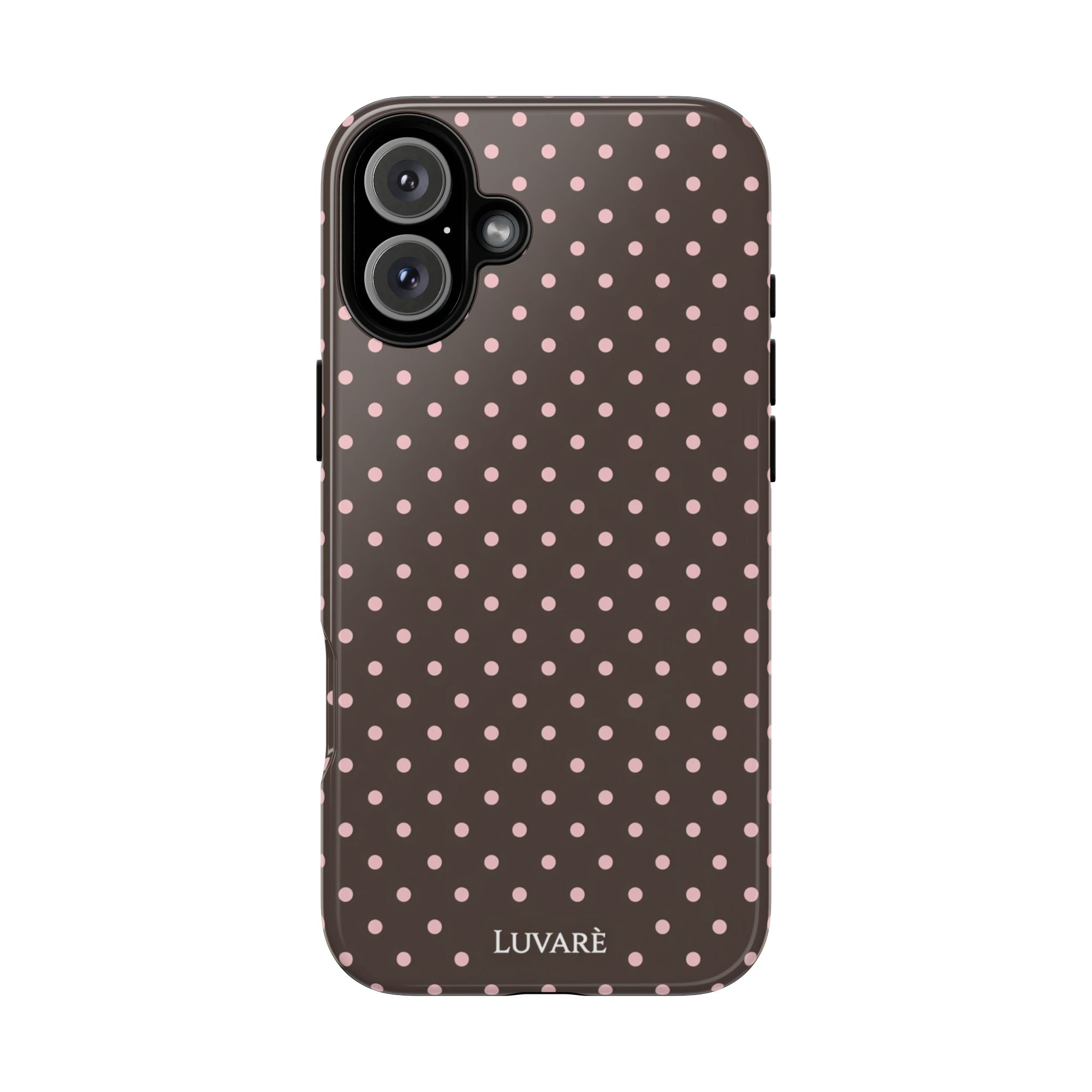 Brown Polka Dot Phone Case