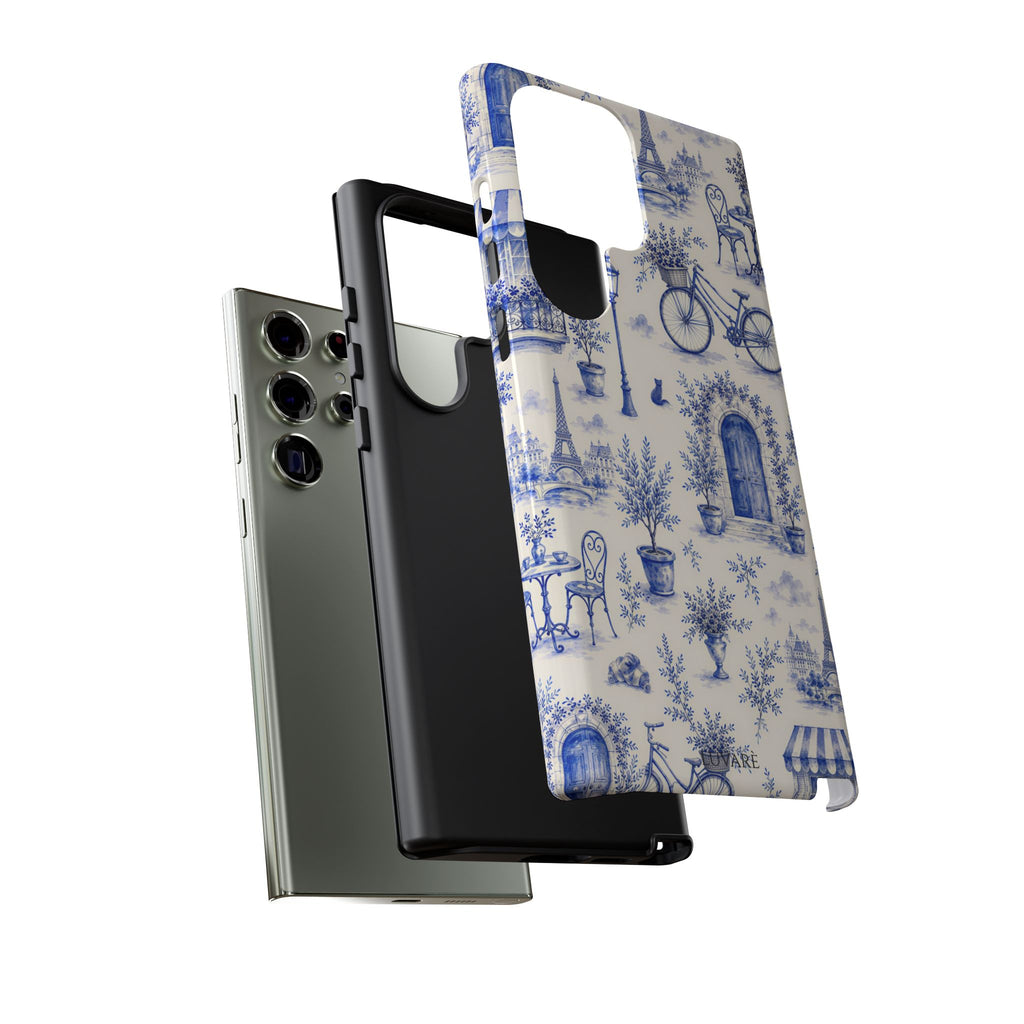 Paris Blue Toile Case