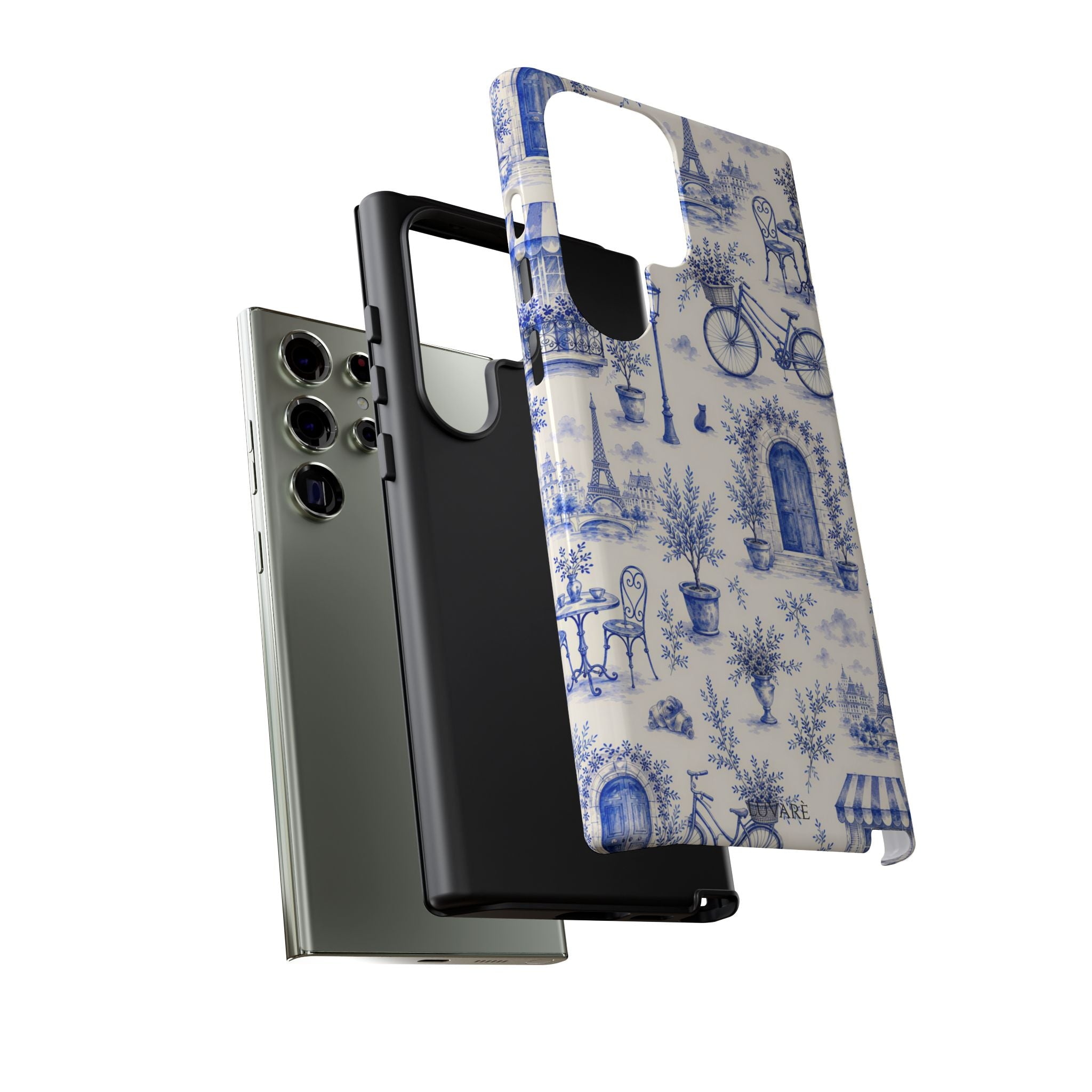 Paris Blue Toile Case