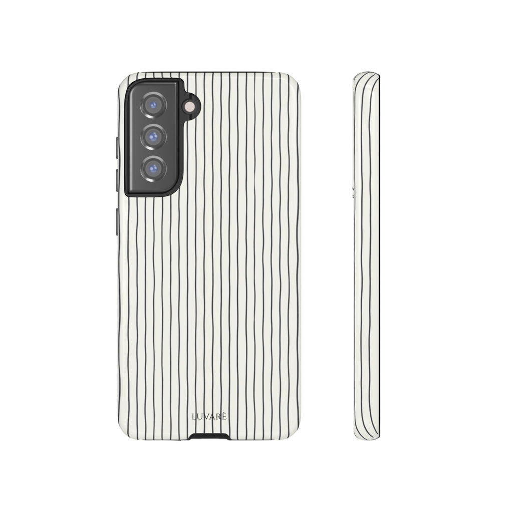Black Pinstripe Case