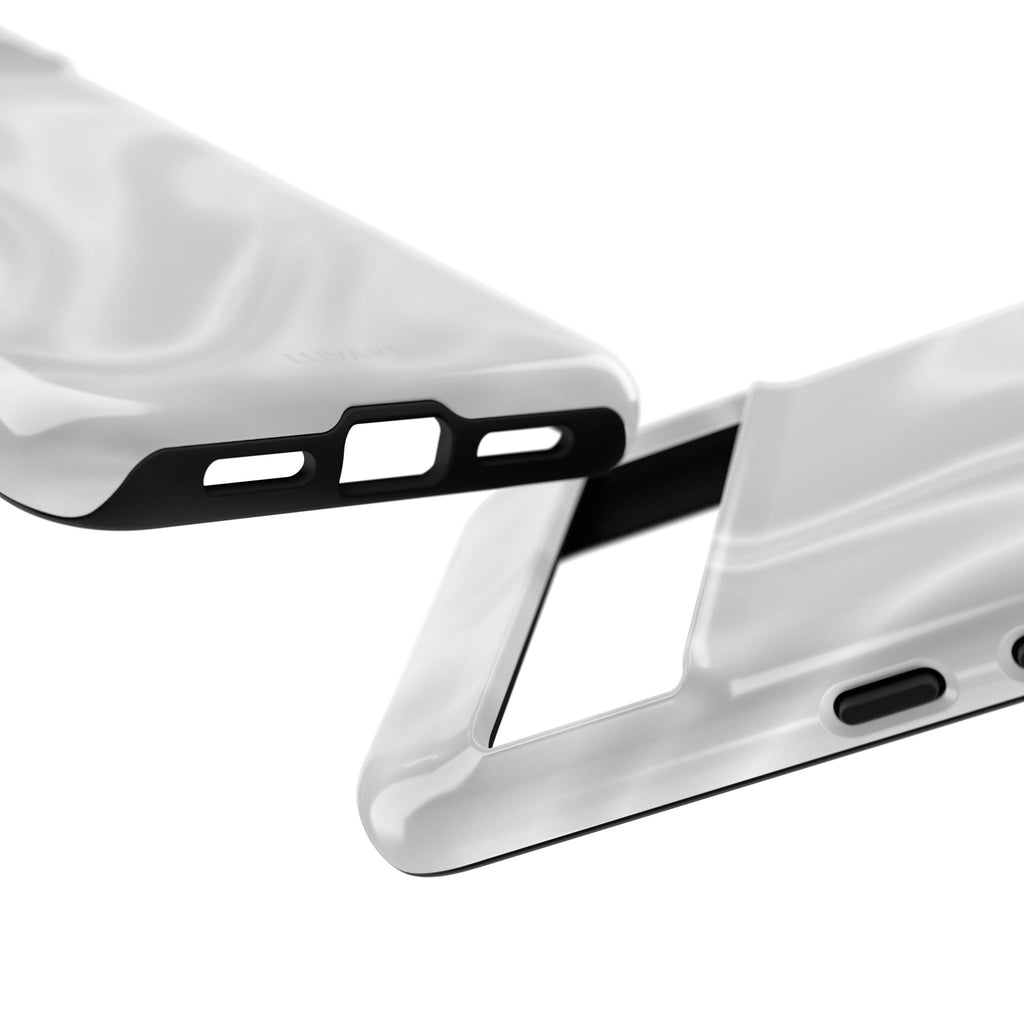 Pearl Marble Tough Phone Case — Durable Slim Impact Protection