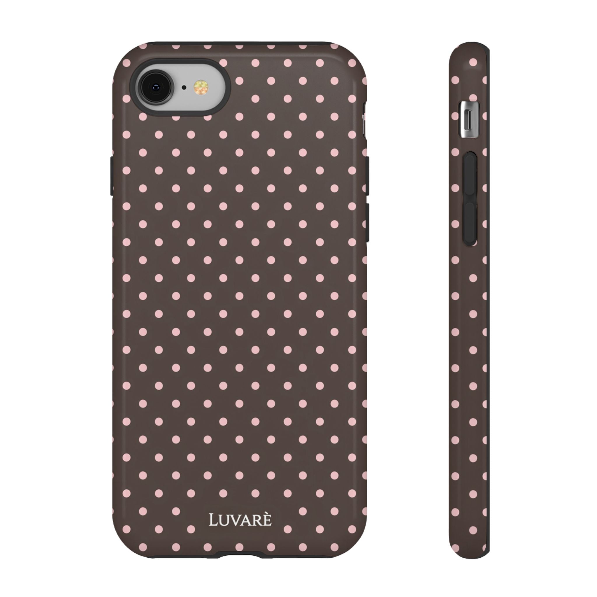 Brown Polka Dot Phone Case