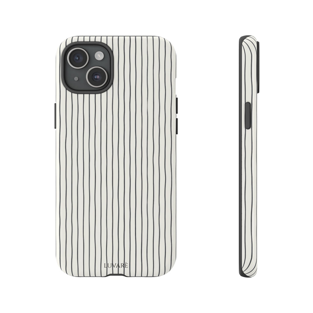 Black Pinstripe Case