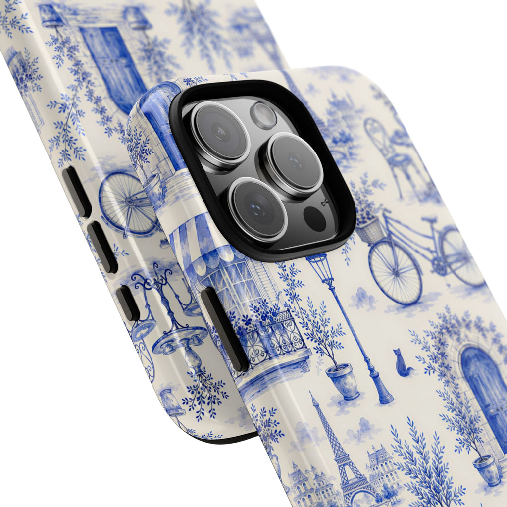 Paris Blue Toile Case