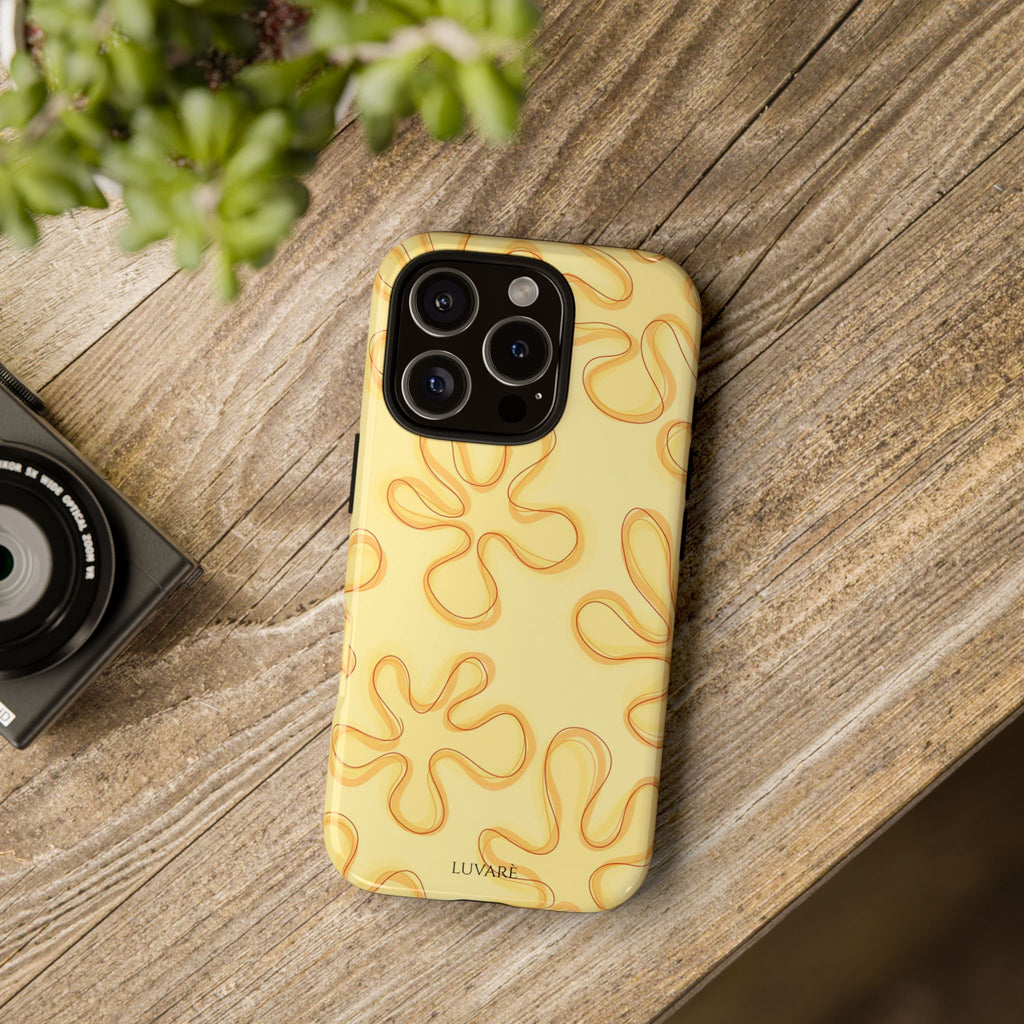 Yellow Flower Retro Case